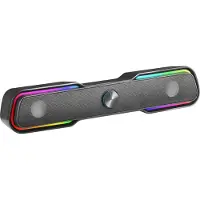 Mars Gaming MSBX, 10 W, 10 W, Schwarz, Verkabelt & Kabellos, 435 mm, 85 mm