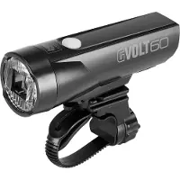 Cateye LED-Frontlicht GVolt 60-Lux mit Akku | black