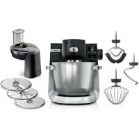 Bosch Serie 6 MUMS6ZS13D, 5,5 l, Schwarz, Edelstahl, 3,5 kg, 2,5 kg, Fehler, Ja, 6,35 cm (2.5")