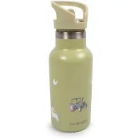 Filibabba Magic Farm Wasserflasche 350 ml, Brown