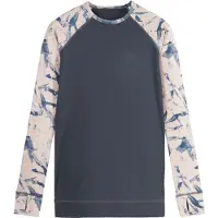 Picture - Technische Baselayer mit Rundhalsausschnitt - Milita Printed Top Freeze für Damen - Größe M - Grün