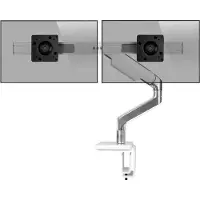 Humanscale M8.1 Monitorhalterung für 2 Monitore für USM Tisch weiß (M81UWB2W)