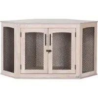 Quapas! Dog Premium Hundehütte Indoor Corner (129x68x73)