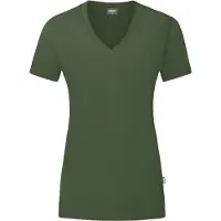 Jako Damen T-Shirt Organic, Farbe:oliv, Größe:44
