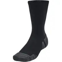 Under Armour Tennissocken "Unisex UA Performance Tech-Crew-Socken im 3er-Pack" 3 Paar tlg. mit mittlerer Dämpfung, schweißableitend, schnell trocknend