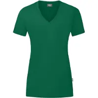 Jako Damen T-Shirt Organic, Farbe:grün, Größe:34
