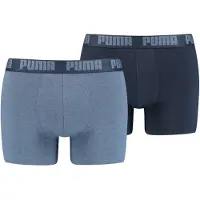 Puma Herren Boxershorts Everyday 2er Pack Denim - S