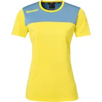Kempa EMOTION 2.0 SHIRT WOMEN L limonengelb/dove blau