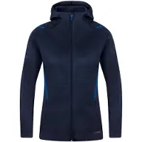 Jako Challenge Freizeitjacke Mit Kapuze Damen - Royal / Marine Meliert | Größe: 42