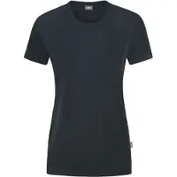 Jako Damen T-Shirt Doubletex, Farbe:anthrazit, Größe:44