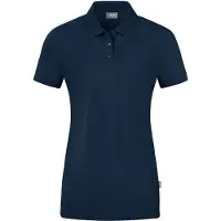 Jako Damen Polo Doubletex , Farbe:marine, Größe:48