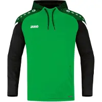 Jako Herren Kapuzensweat Performance 6722-221 M - Soft Green/Schwarz - M