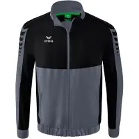 Erima Six Wings Präsentationsjacke 140 slate grey/schwarz