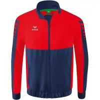 Erima Six Wings Präsentationsjacke Kinder - New Navy / Rot