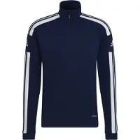 Adidas Squadra 21 HalfZip Sweatshirt Blau Weiss || Größe 2XL