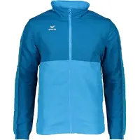 Erima Six Wings Jacke mit abnehmbaren Ärmeln Curaçao/Mykonos