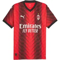 Puma Ac Milan Authentic 23/24 Heim Kurzarm-t-shirt