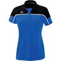 Erima Change By Poloshirt New Royal/Schwarz/Weiß - 40