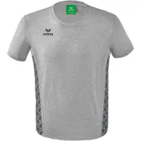 Erima Essential Team T-Shirt Herren - Hellgrau Meliert / Slate Grey