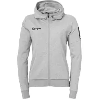 Kempa Kapuzenjacke STATUS WOMEN Women 2003634_01 grau melange XL