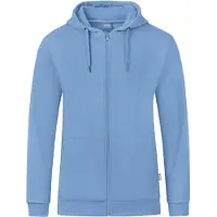 Jako Organic Kapuzenjacke Herren - Eisblau