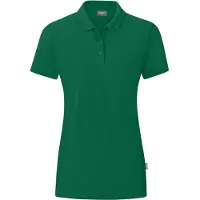 Jako Organic Polo Damen - Grün | Größe: 42