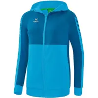 Erima Six Wings Trainingsjacke Mit Kapuze Damen - Curacao