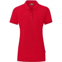 Jako Organic Poloshirt Damen rot 40