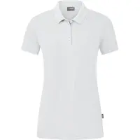 Jako Organic Polo Stretch Damen - Weiß