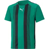 Puma Teamliga Trikot Kurzarm Kinder - Grün / Schwarz