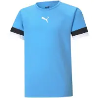 Puma Teamrise Trikot Kurzarm Kinder - Skyblue