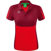 Erima Six Wings Poloshirt Damen - Rot / Bordeaux