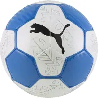 Puma PRESTIGE Trainingsball Weiss Blau F03