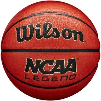 Wilson NCAA Legend Basketball Orange Schwarz