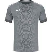 Jako Kinder Trikot Pixel KA, Farbe:steingrau, Größe:164