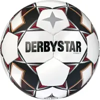Derbystar Fußball Atmos TT v22 1208500123 5 - Weiß/Schwarz/Rot - 5