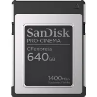 SanDisk PRO-CINEMA - Flash-Speicherkarte - 640 GB - CFexpress Typ B