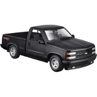 Maisto Model kompozytowy chevrolet 454ss pickup 1993 czarny 1