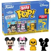 Funko POP! Disney Mickey Mouse Minnie Pluto 4er Pack - Bitty Pop!
