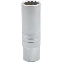 Ks Tools Werkzeuge-Maschinen GmbH 3/8 Spezial-Zündkerzen-Stecknuss, dünnwandig, 14mm, auf Hänger