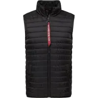 Alpha industries Blouson "Puffer Vest Light", Herren, Gr. M, schwarz, Obermaterial: 100% Polyester. Futter: 100% Polyester. Füllung: 100% Polyester, Jacken Blouson