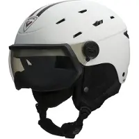 Rossignol - Skihelm mit Visier - Allspeed Visor Impacts Photochromic Stratos White für Damen - Größe 54-56 cm - Weiß