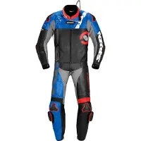Spidi DP-Progressive Touring 2-teilig Schwarz Rot Blau Größe 48