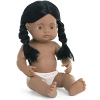 Miniland Indianer Baby Puppe Junge 38 Cm Beige Beige One Size