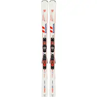 Rossignol - Ski Set inkl. Bdg. - Pistenski - Forza 30° V-Ca + Xp11 Black/Hot Red 2024 für Herren aus Holz - Größe 156 cm - Weiß