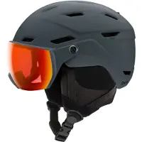 Smith Survey, Skihelm mit Visier, grau