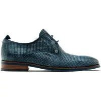 Rehab Anzugschuhe Falco Tile Indigo Herren-Schuhgröße 42