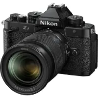 Nikon Z f + NIKKOR Z 24-70mm f/4 S, 24,5 MP, 6048 x 4032 Pixel, CMOS, 4K Ultra HD, Touchscreen, Schwarz