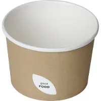 Duni Suppenbecher PLA 550ml braun 500Stk/Glas - (500Stk)