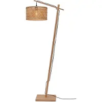Good - Stehleuchte Java - Bambus - 58x32x150cm für Wohnzimmer, Schlafzimmer